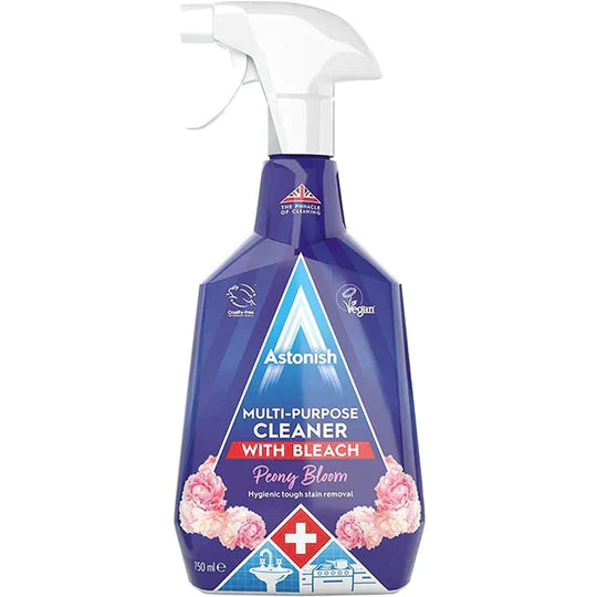 ASTONISH MULTI PURPOSE CLEANER WITH BLEACH 750ML - CASE OF 12