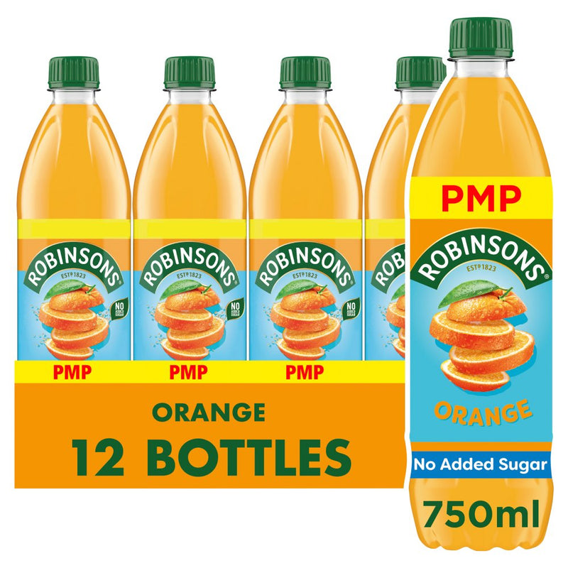 Robinsons Orange No Added Sugar Squash PMP 750ml